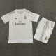 15/16 Retro Real Madrid home kids kit