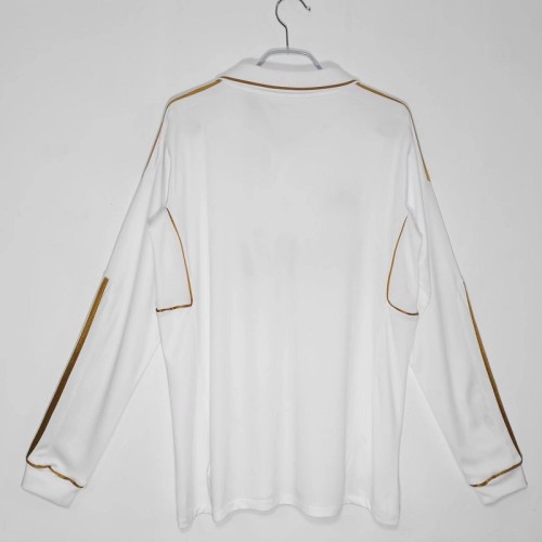 Retro 11/12 Real Madrid home Long sleeve