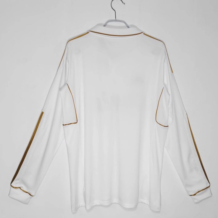Retro 11/12 Real Madrid home Long sleeve