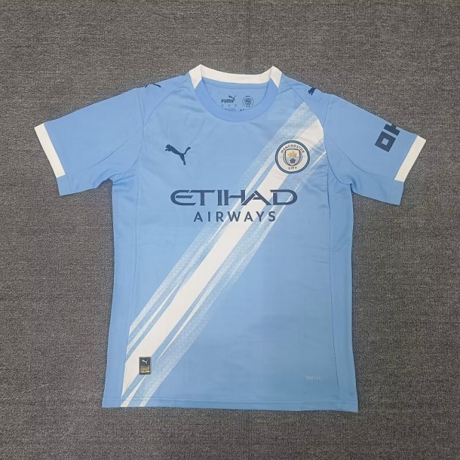 25/26 Manchester City home football jersey