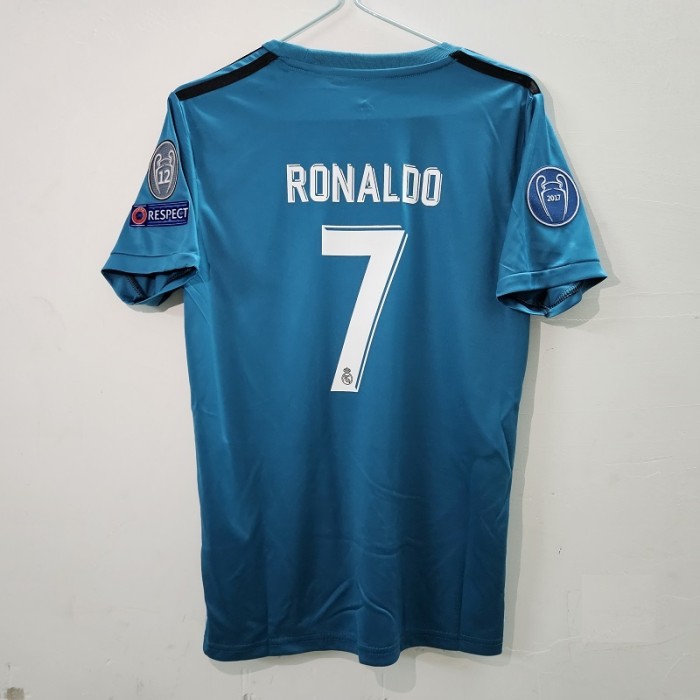 Retro 17/18 Real Madrid third kids kit