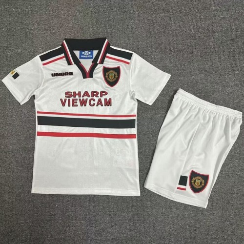 Retro 98/99 Manchester United Away kids kit