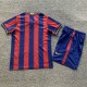 Retro 09/10 Barcelona home kids kit