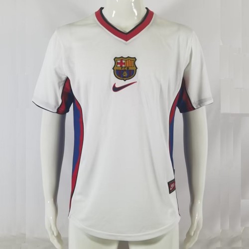 Retro 98/99 Barcelona Away football Jersey