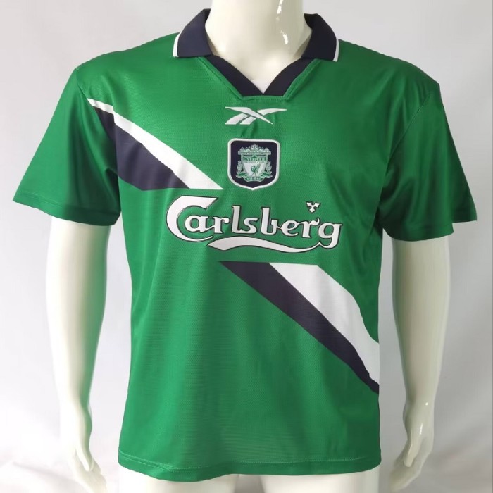 Retro 99/00 Liverpool away football Jersey