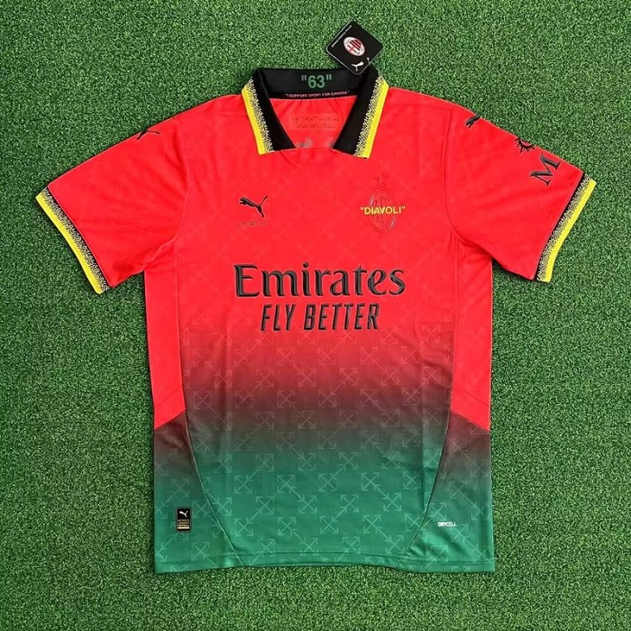 25/26 AC milan Red Special Edition jersey football jersey