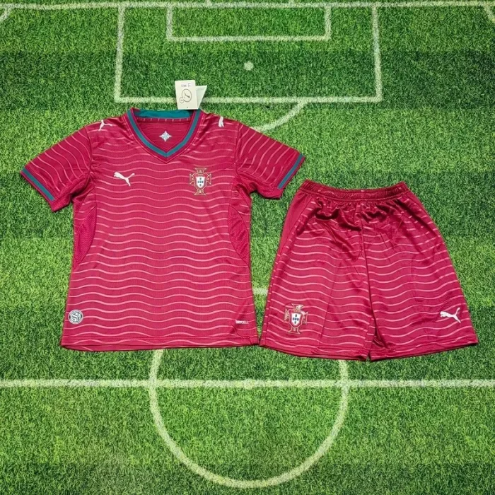 26/27 Portugal home kids kit