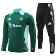 24/25 Manchester United green kids training suit