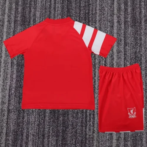 Retro 91/92 liverpool home kids kit