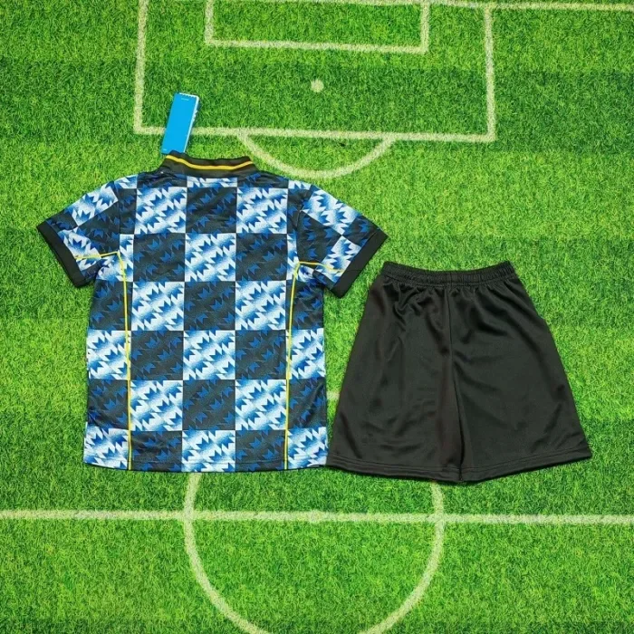 25/26 Manchester United retro clover kids kit