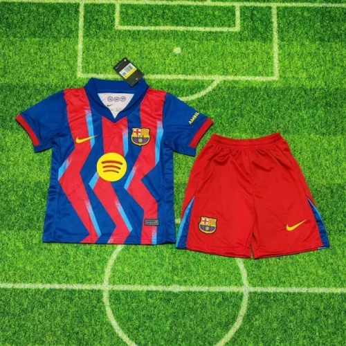 25/26 Barcelona fourth Away kids kit