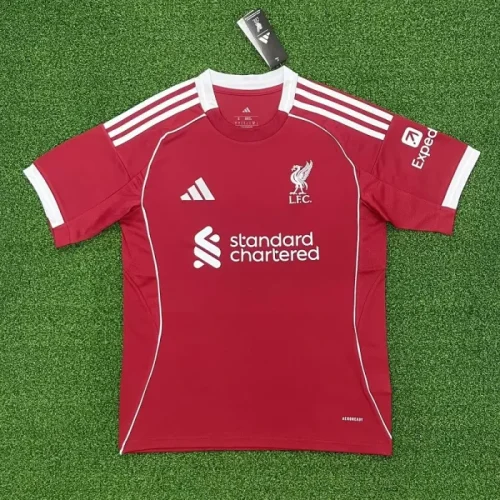25/26 liverpool home football Jersey