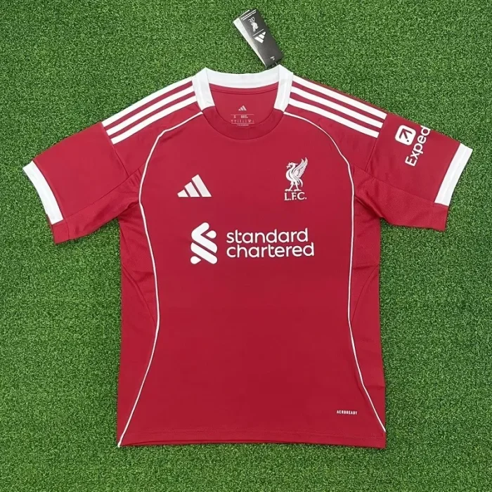 25/26 liverpool home football Jersey