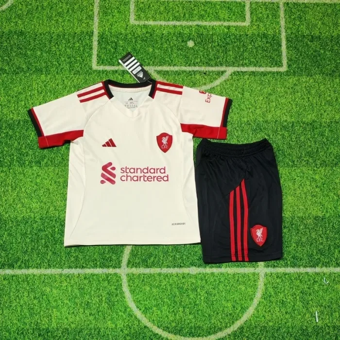 25/26 liverpool Away kids kit