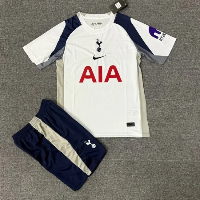 25/26 Tottenham Hotspur home kids kit