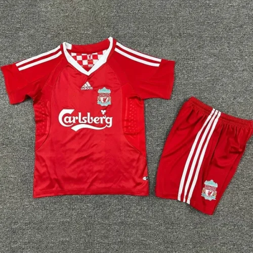 Retro 08/10 liverpool home kids kit