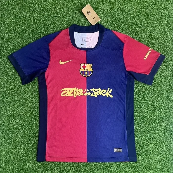 25/26 Barcelona home Music Alliance Edition football Jersey