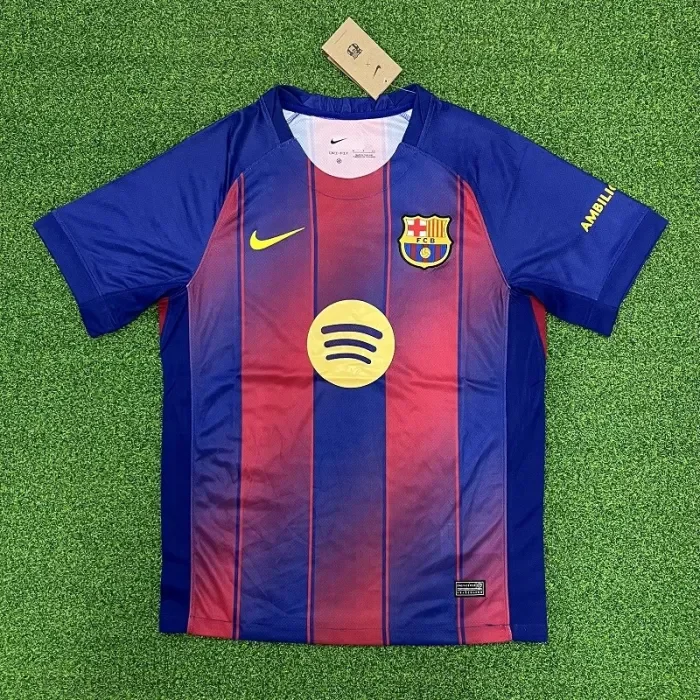 25/26 Barcelona home football Jersey