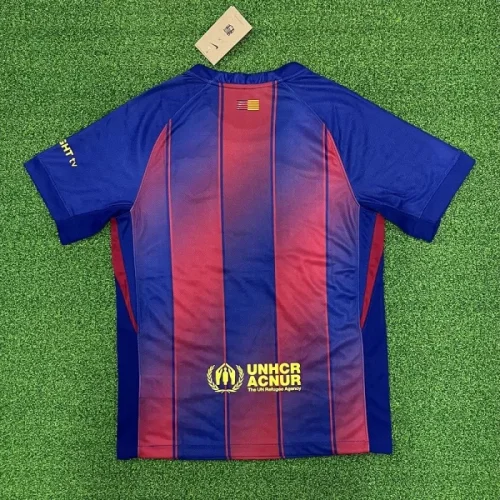 25/26 Barcelona home football Jersey