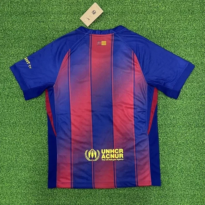25/26 Barcelona home football Jersey