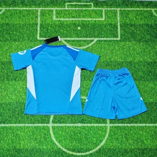 25/26 Real Madrid goalkeeper kids kit blue