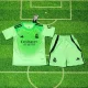 25/26 Real Madrid goalkeeper kids kit green