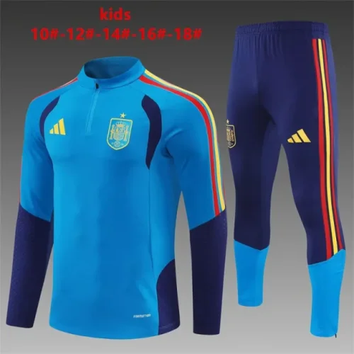 26/27 spain Kids Training Suit - wathet