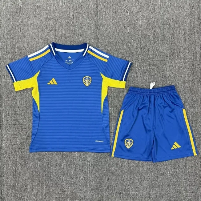 25/26 Leeds United Away kids kit