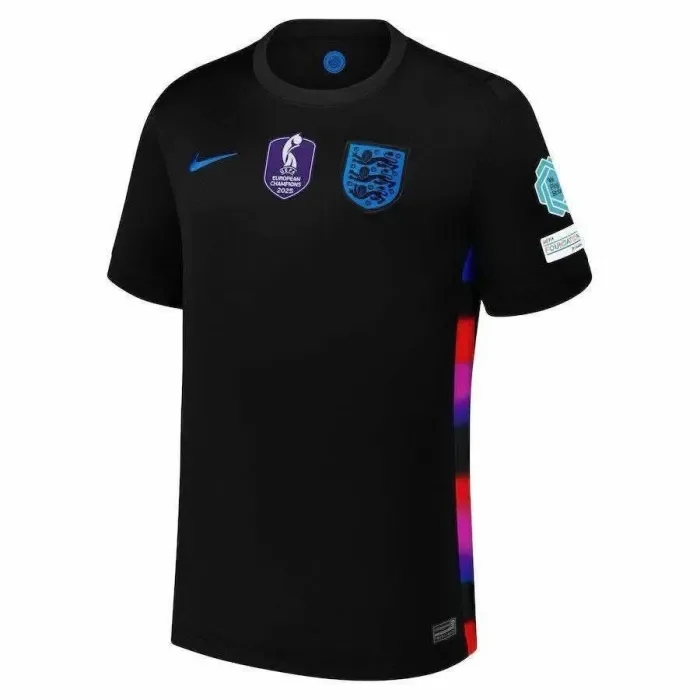 2025 Women's Football European Champions England away Jersey
