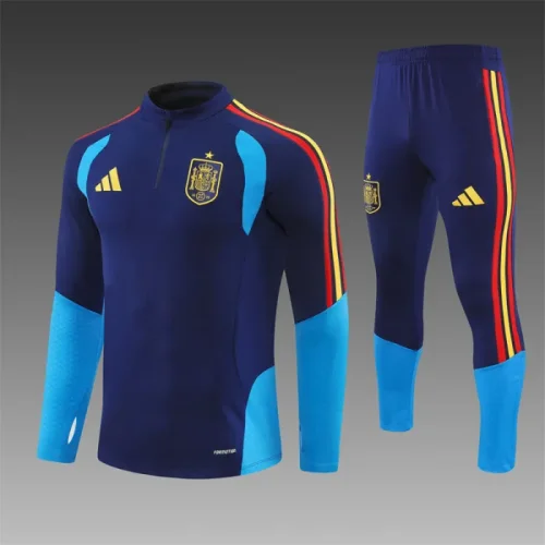 26/27 spain Kids Training Suit - dark blue