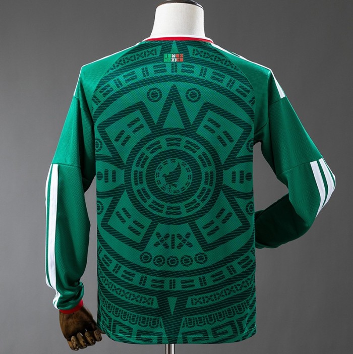 2026 Mexico Home Long-Sleeve Jersey