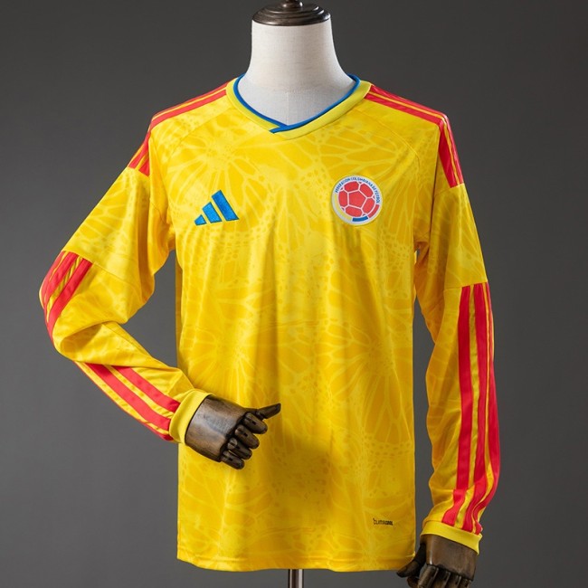 2026 Colombia Home Long-Sleeve Jersey