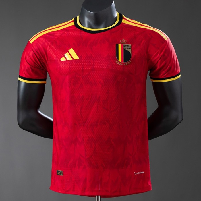 2026 Belgium Home Player Version Jersey