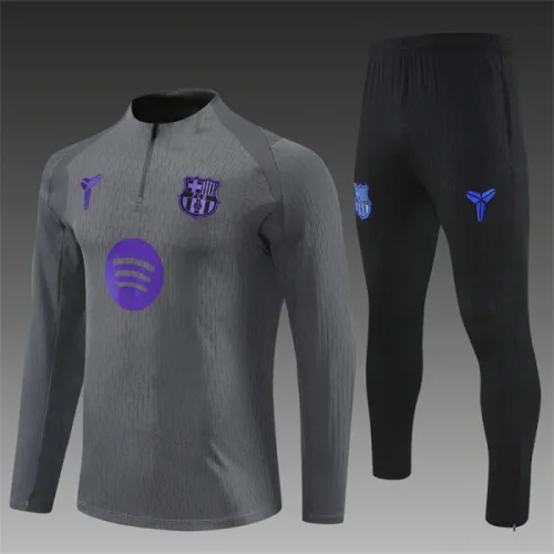 25/26 Barcelona kids training suit grey