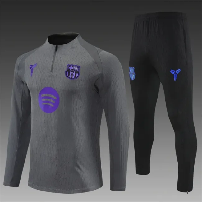 25/26 Barcelona kids training suit grey