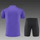 25/26 Barcelona Short sleeve Adult training suit Purple