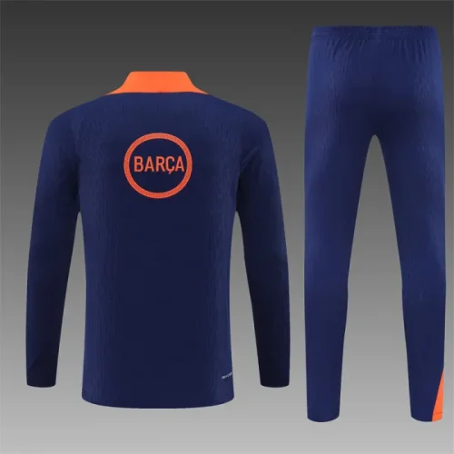 25/26 Barcelona kids training suit Royal Blue