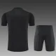 25/26 Barcelona Short sleeve Adult training suit black