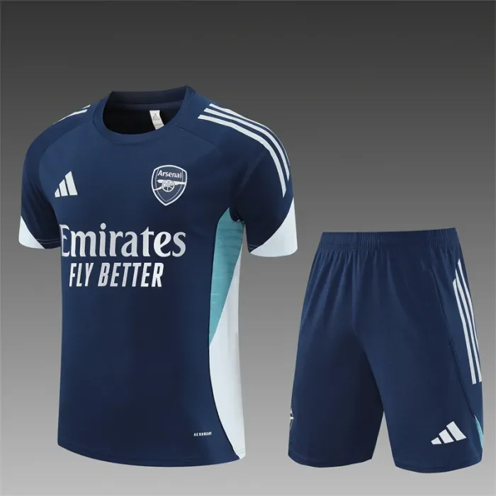 25/26 Arsenal kids Short sleeve training suit royal blue