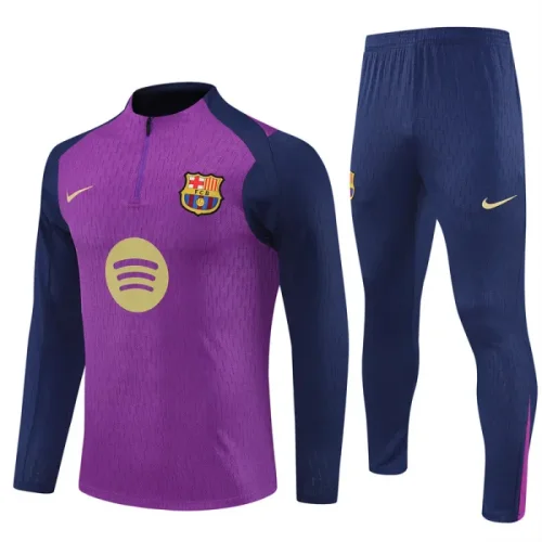25/26 Barcelona kids training suit Purple