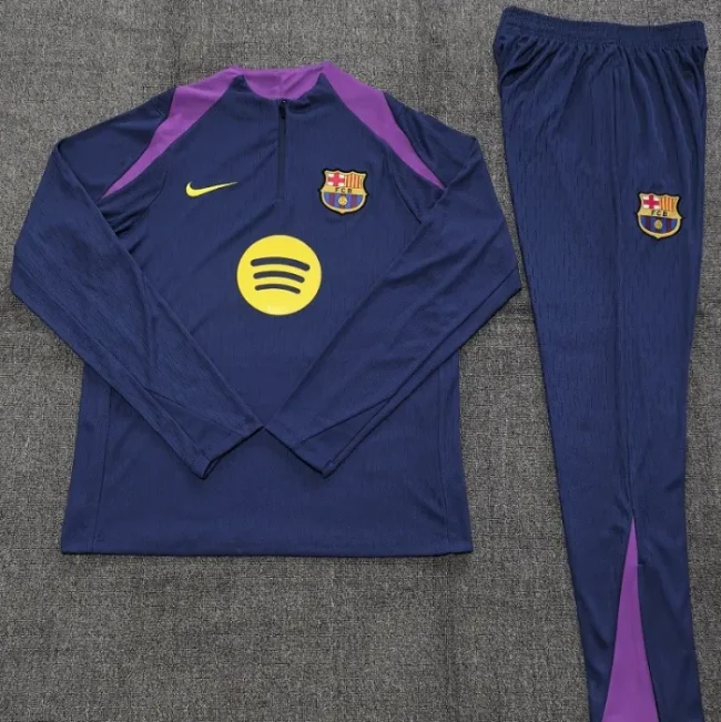 25/26 Barcelona Adult training suit Royal Blue