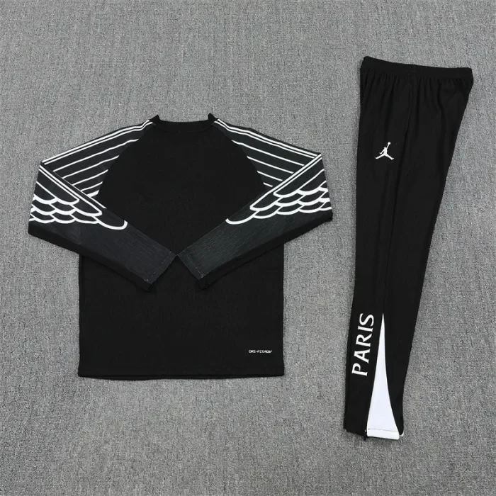 25/26 PSG Jordan kids training suit black