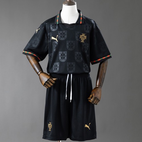 2026 Portugal Black Panther Limited SpecialFootball Shirt (For Kids)
