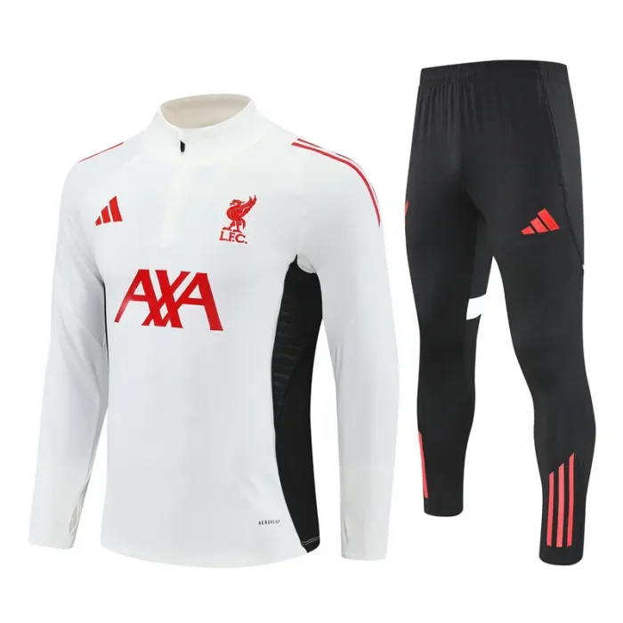 25/26 Liverpool training suit white