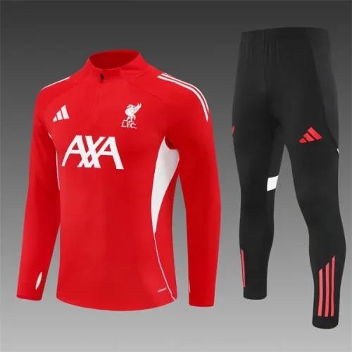 25/26 Liverpool kids training suit red