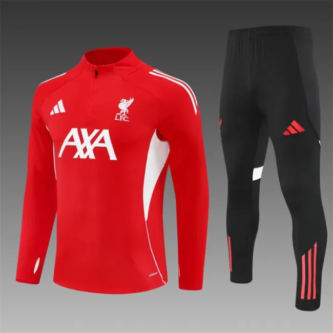 25/26 Liverpool kids training suit red