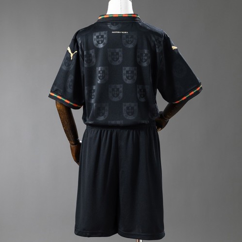 2026 Portugal Black Panther Limited SpecialFootball Shirt (For Kids)