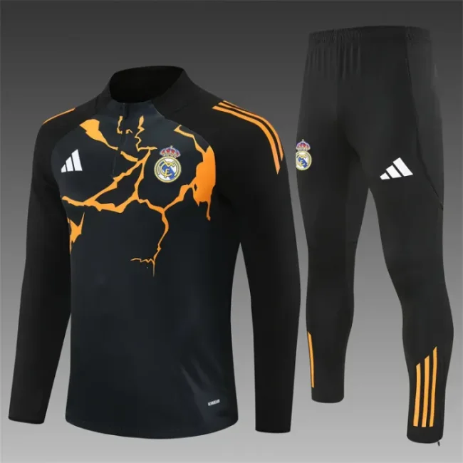 25/26 Real Madrid Kids training suit black