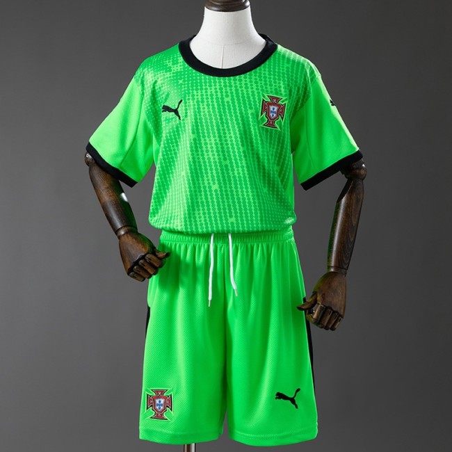 2026 Portugal kids kit green
