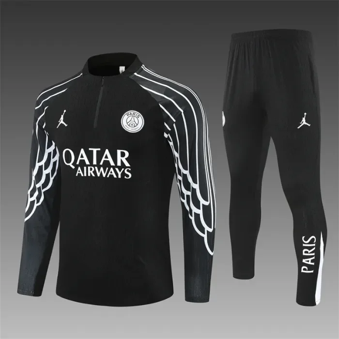 25/26 PSG Jordan kids training suit black